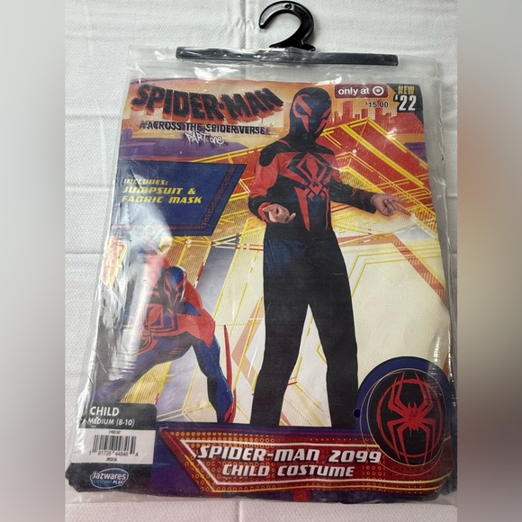 Spiderman 2099 Kids Costume - Red and Blue - Picture 1 of 3